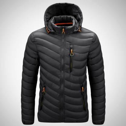 Padded Winter Jacket Men – Warm Insulated Coat for Cold Weather Outdoor