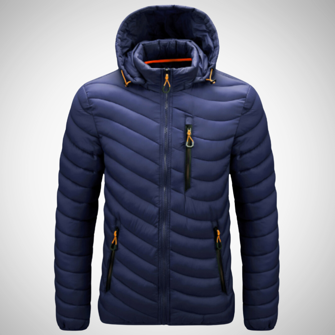 Padded Winter Jacket Men – Warm Insulated Coat for Cold Weather Outdoor