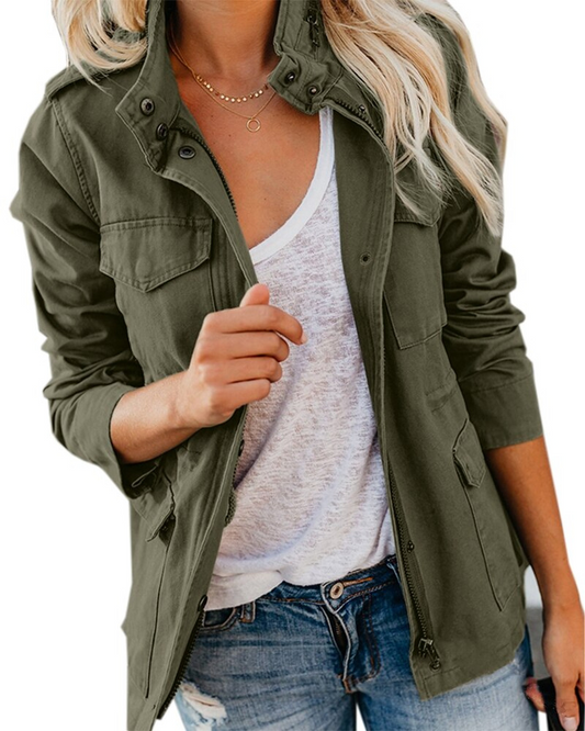 Casual Jacket for Women – Lightweight Stylish Outerwear for Everyday Wear