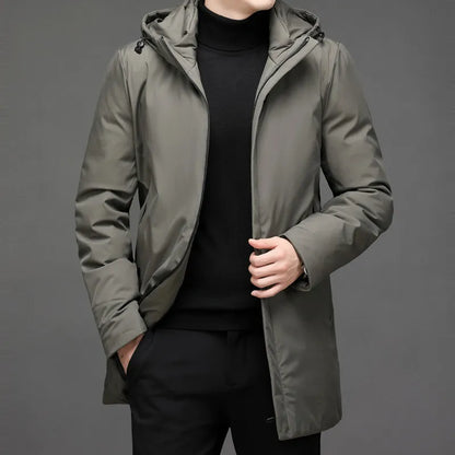 Men's Hooded Jacket – Stylish Lightweight Waterproof Outerwear for All Seasons