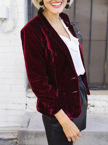 Women’s Classic Blazer – Tailored Chic Blazer for Work and Casual Wear