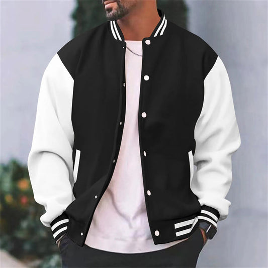 Men's Bomber Jacket – Stylish Lightweight Flight Jacket for Casual Wear