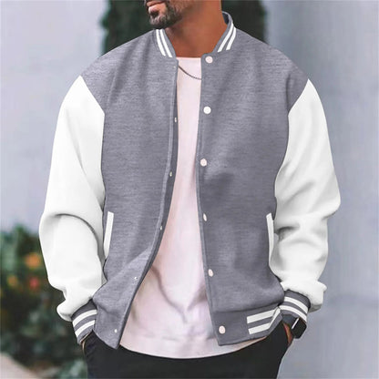 Men's Bomber Jacket – Stylish Lightweight Flight Jacket for Casual Wear