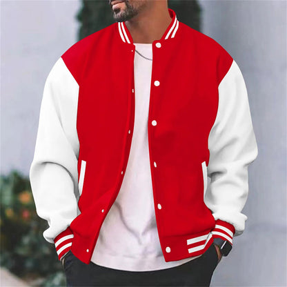 Men's Bomber Jacket – Stylish Lightweight Flight Jacket for Casual Wear