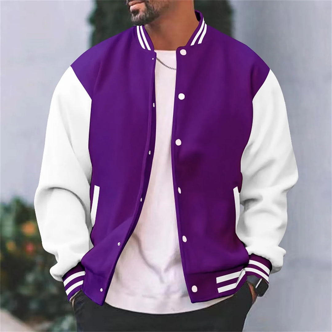 Men's Bomber Jacket – Stylish Lightweight Flight Jacket for Casual Wear