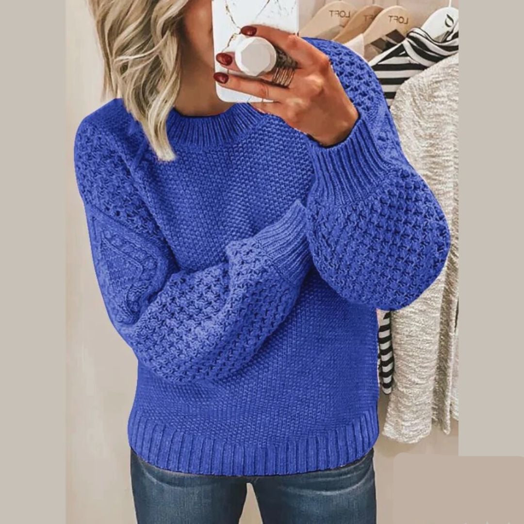 Women's Comfortable Jumper – Cozy Knit Sweater for Casual Wear & Style