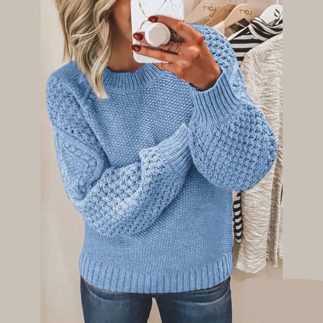 Women's Comfortable Jumper – Cozy Knit Sweater for Casual Wear & Style