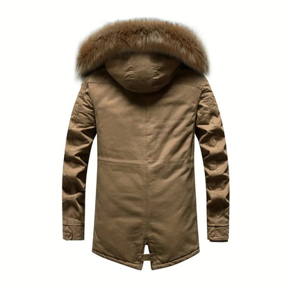 Parka Winter Jacket Men – Warm Waterproof Insulated Coat for Cold Weather