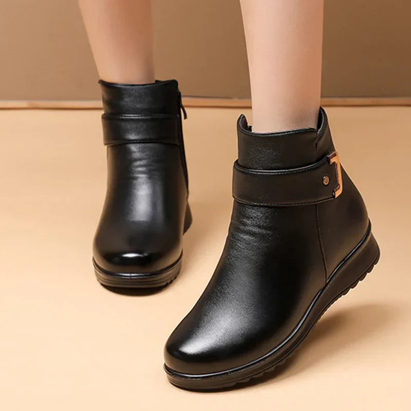 Leather Boots for Women – Elegant Stylish Ankle Boots for Every Occasion