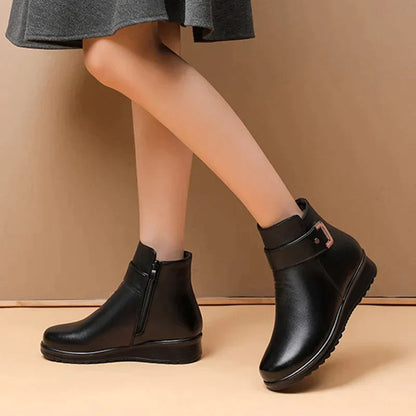 Leather Boots for Women – Elegant Stylish Ankle Boots for Every Occasion