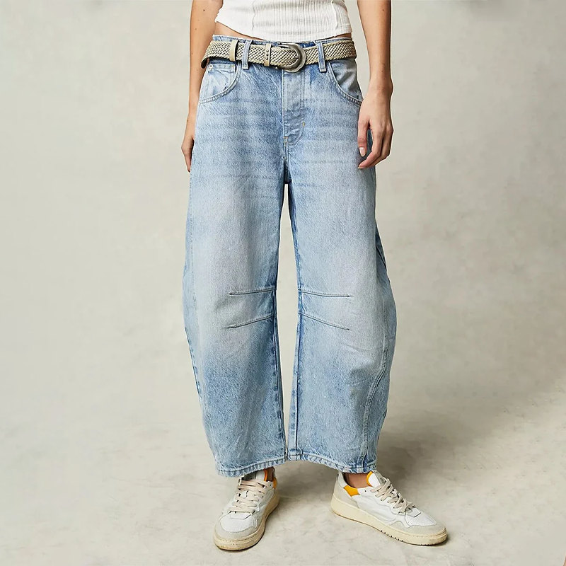 Wide Leg Jeans Women – Stylish High-Waisted Denim Trousers for Casual Wear