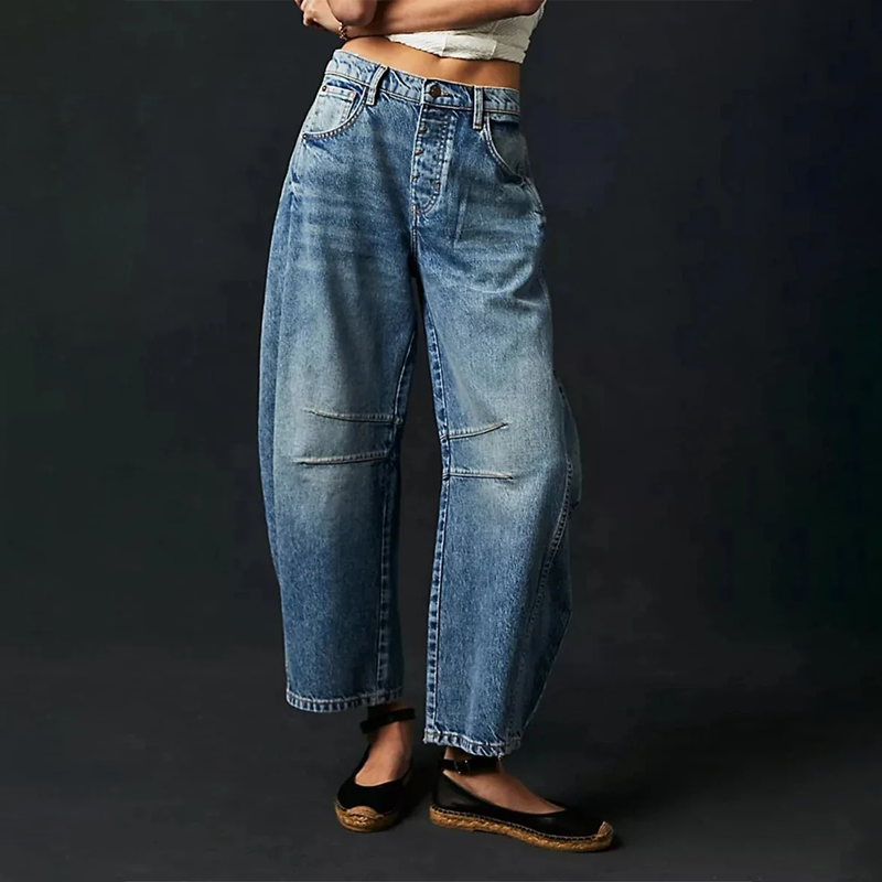 Wide Leg Jeans Women – Stylish High-Waisted Denim Trousers for Casual Wear