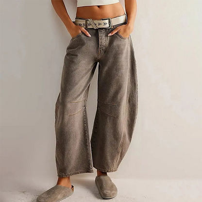 Wide Leg Jeans Women – Stylish High-Waisted Denim Trousers for Casual Wear