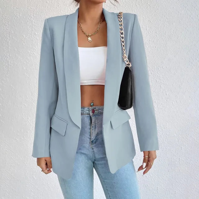 Women's Blazer – Elegant Tailored Jacket for Office, Casual, and Evening Wear