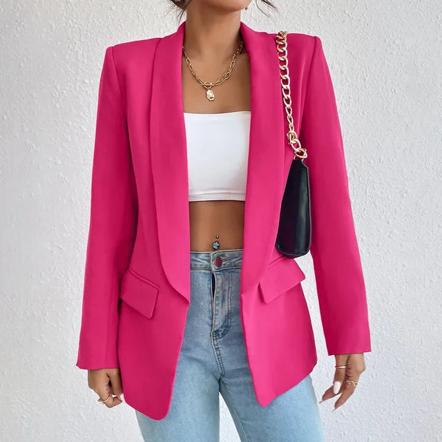 Women's Blazer – Elegant Tailored Jacket for Office, Casual, and Evening Wear