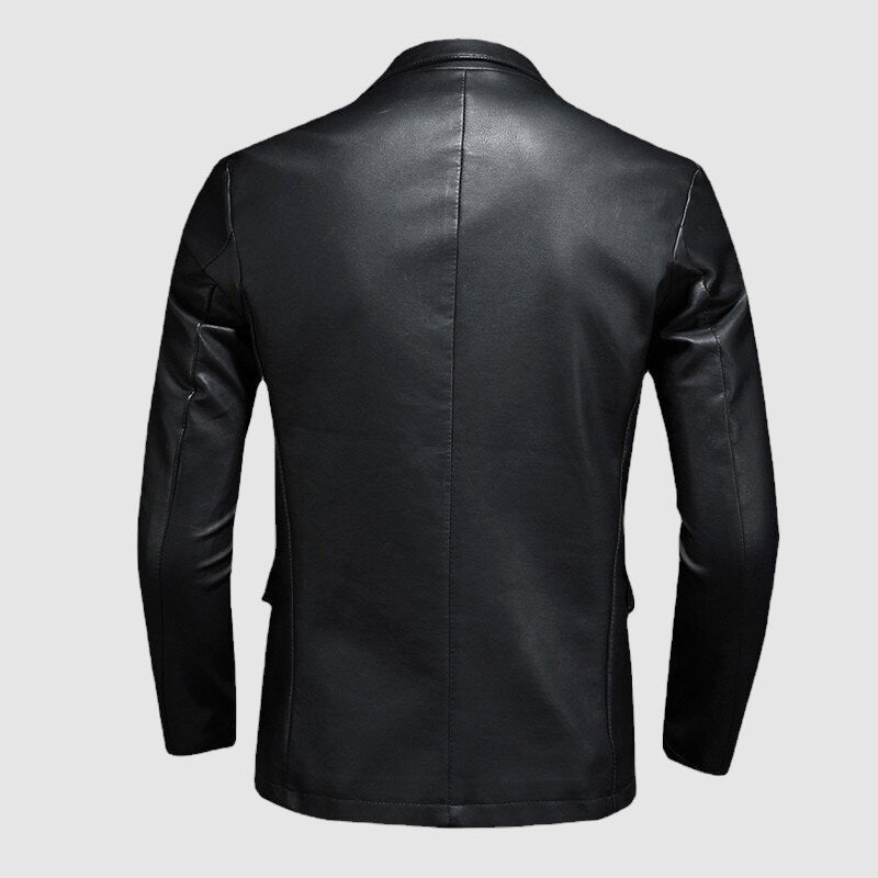 Men's Leather Jacket – Stylish Elegant Outerwear for Casual and Formal Wear