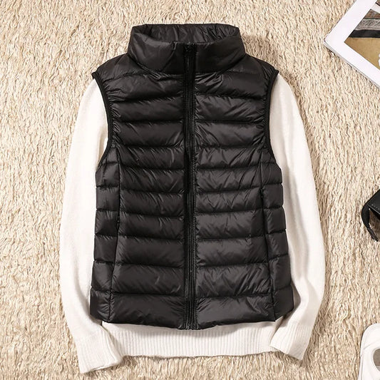 Padded Gilet Women – Stylish Lightweight Vest for Layering in Winter