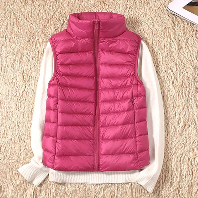 Padded Gilet Women – Stylish Lightweight Vest for Layering in Winter