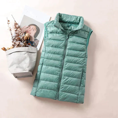 Padded Gilet Women – Stylish Lightweight Vest for Layering in Winter