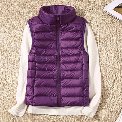 Padded Gilet Women – Stylish Lightweight Vest for Layering in Winter