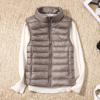 Padded Gilet Women – Stylish Lightweight Vest for Layering in Winter