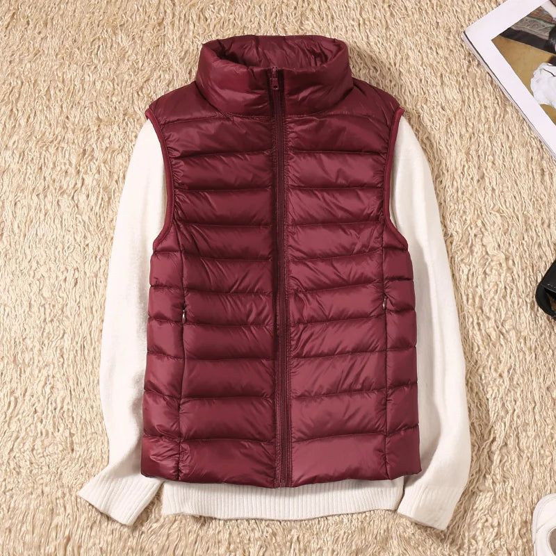 Padded Gilet Women – Stylish Lightweight Vest for Layering in Winter