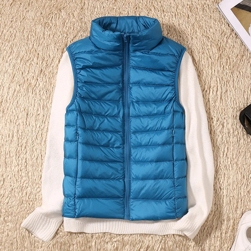 Padded Gilet Women – Stylish Lightweight Vest for Layering in Winter