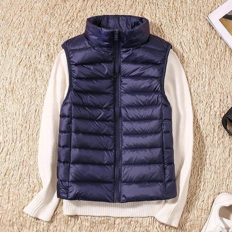 Padded Gilet Women – Stylish Lightweight Vest for Layering in Winter