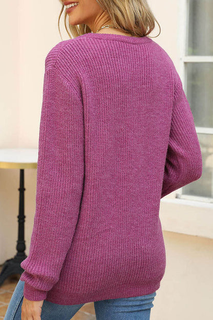 Cozy Women's Jumper – Soft Knit Sweater for Casual Wear and Layering