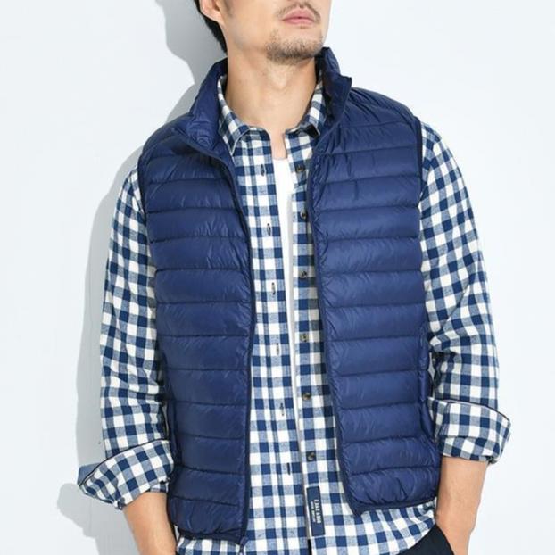 Men's Padded Gilet – Lightweight Insulated Vest for Outdoor Activities