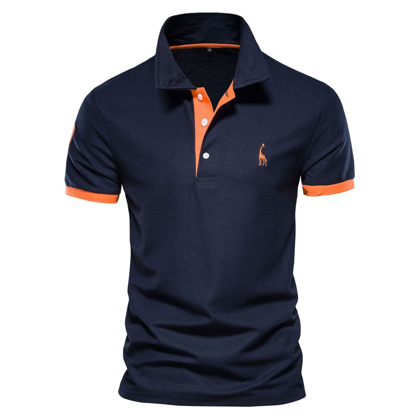 Polo Shirt Men – Stylish Pointed Collar Cotton Top for Casual Wear