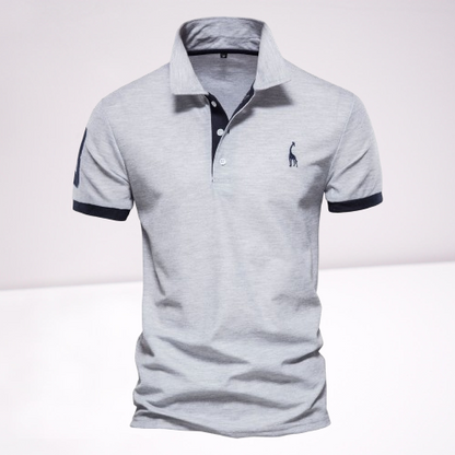 Polo Shirt Men – Stylish Pointed Collar Cotton Top for Casual Wear