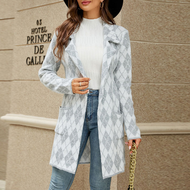 Women's Cardigan – Elegant Knit Sweater for Casual and Formal Wear