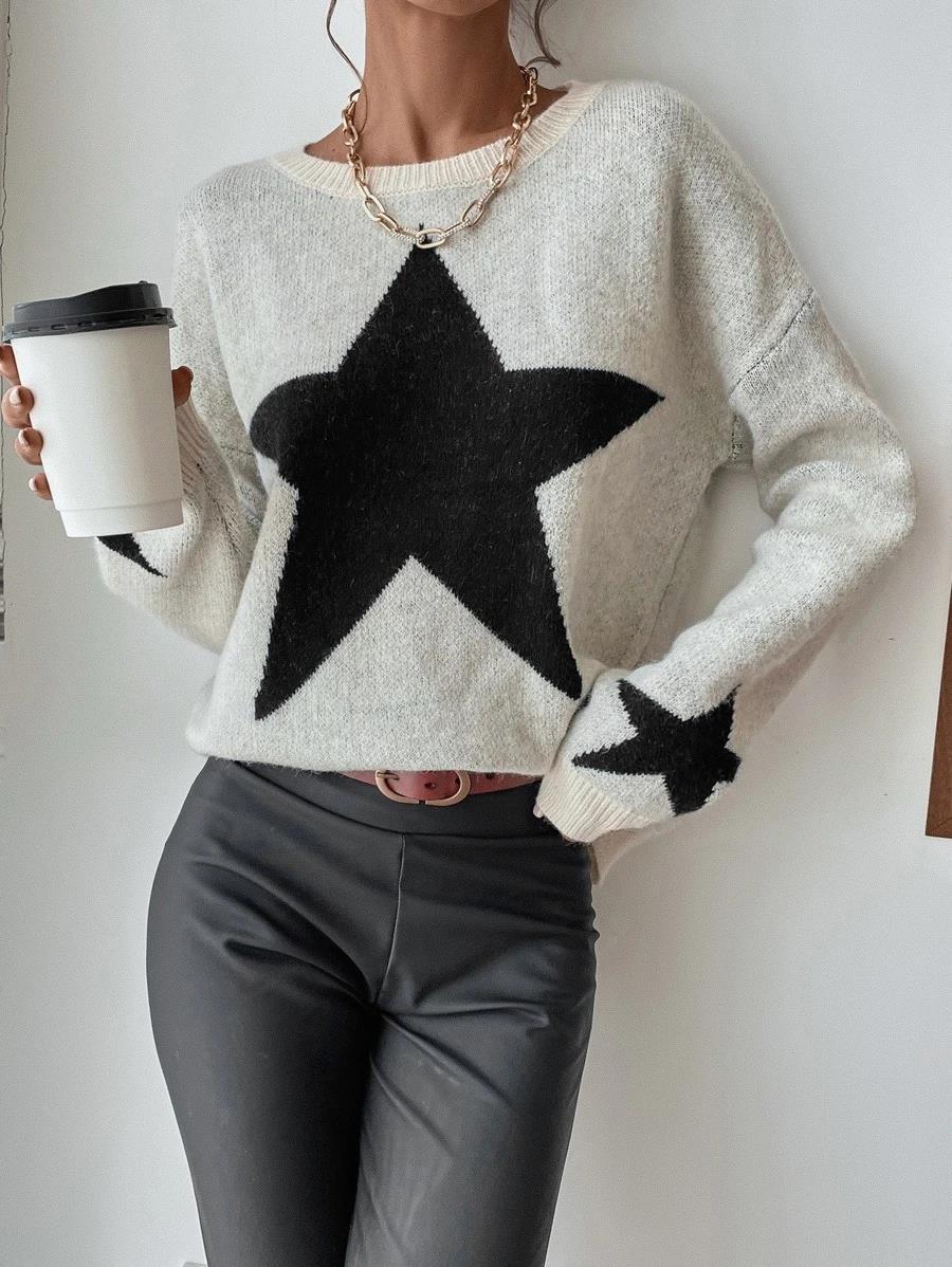 Casual Jumper for Women – Cozy Knit Sweater, Stylish Pullover for Everyday Wear