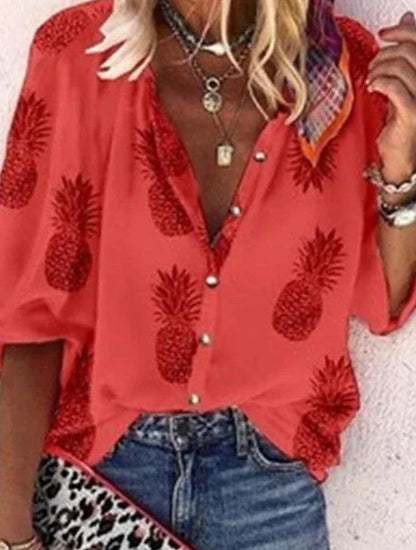 Boho Blouse for Women – Lightweight Chic Top with Flowy Design for Summer