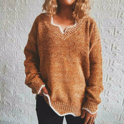 Women's Casual Jumper – Cozy Knit Sweater for Everyday Wear and Style