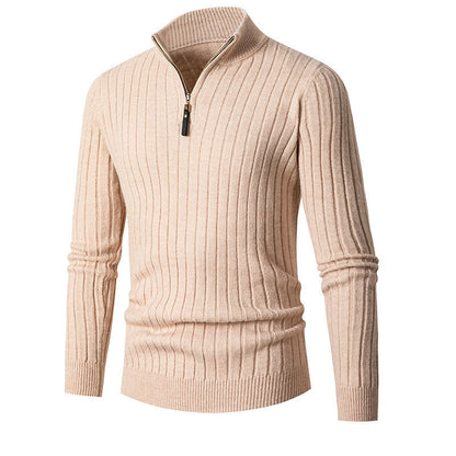 Men's Zip-Up Jumper – Stylish Lightweight Sweater for Casual Wear