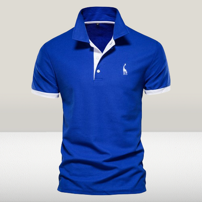 Polo Shirt Men – Stylish Pointed Collar Cotton Top for Casual Wear