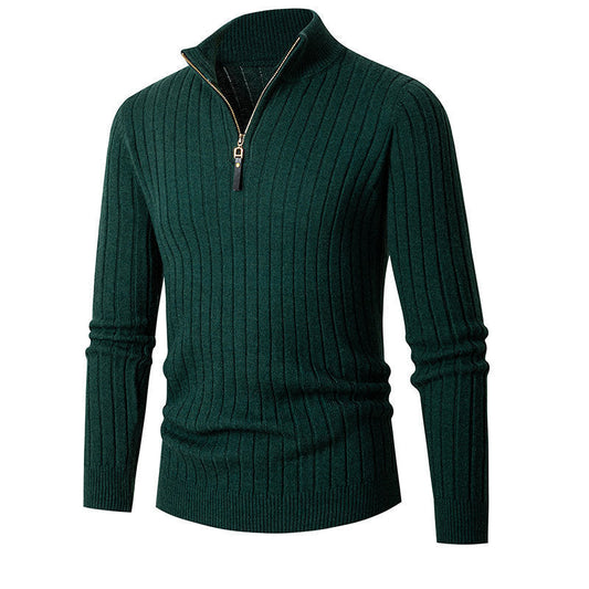 Men's Zip-Up Jumper – Stylish Lightweight Sweater for Casual Wear