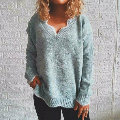 Women's Casual Jumper – Cozy Knit Sweater for Everyday Wear and Style