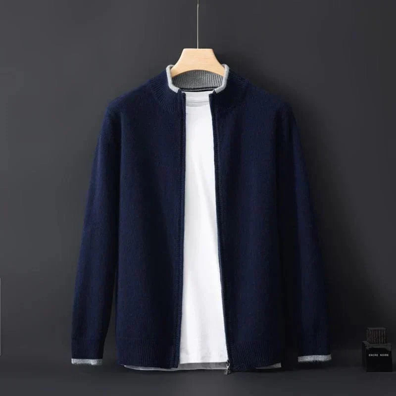 Men's Comfortable Cardigan – Soft Knit Sweater for Casual Wear and Layering