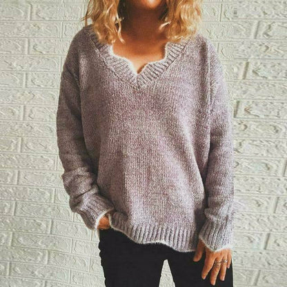 Women's Casual Jumper – Cozy Knit Sweater for Everyday Wear and Style