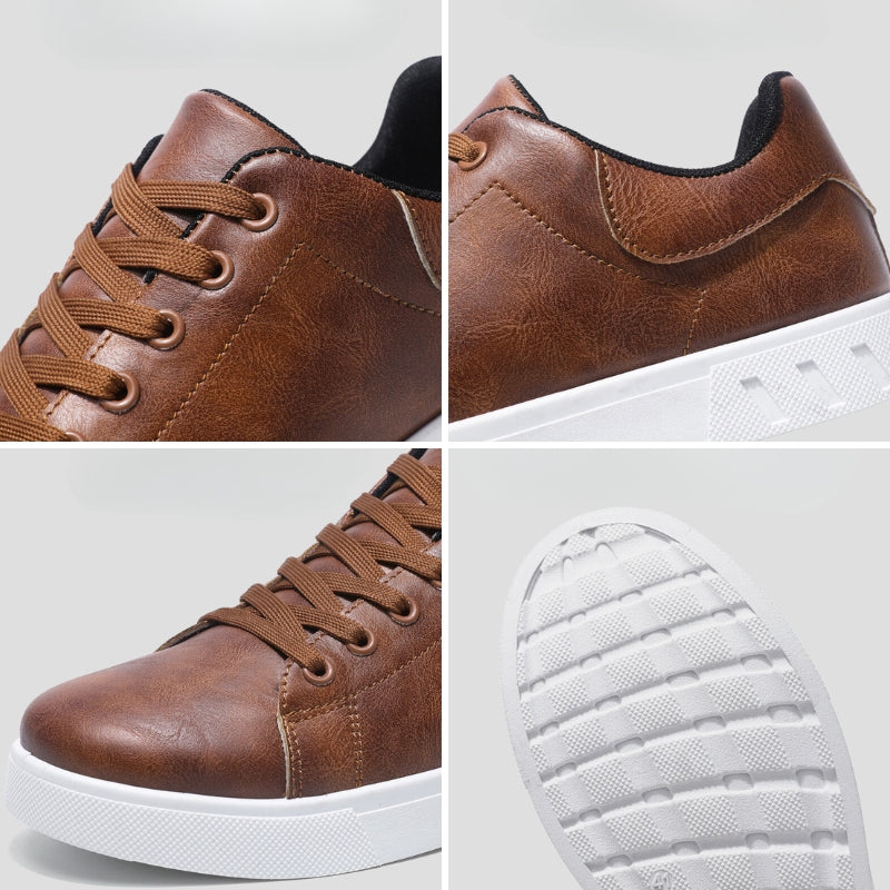 Men's Vintage Leather Shoes – Classic Stylish Footwear for Formal & Casual Wear