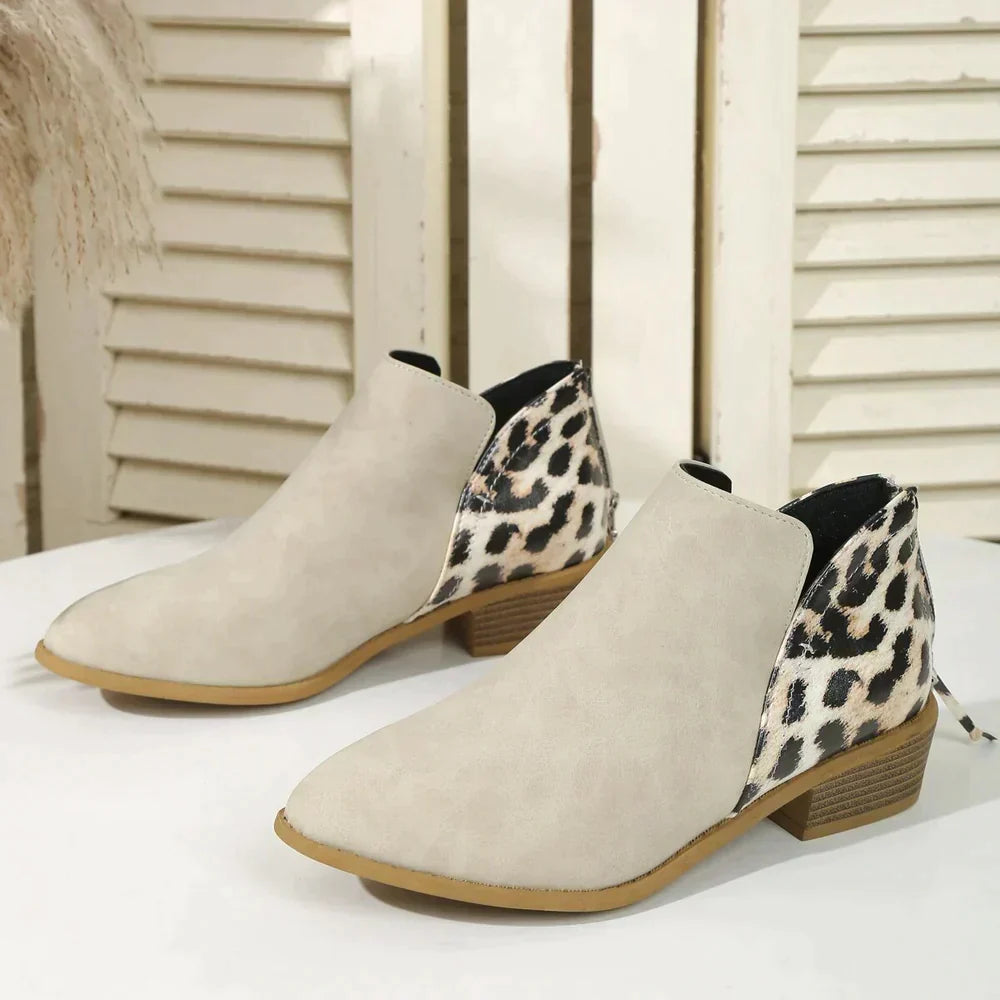 Retro Women's Boots – Stylish Vintage Ankle Boots for Casual Wear