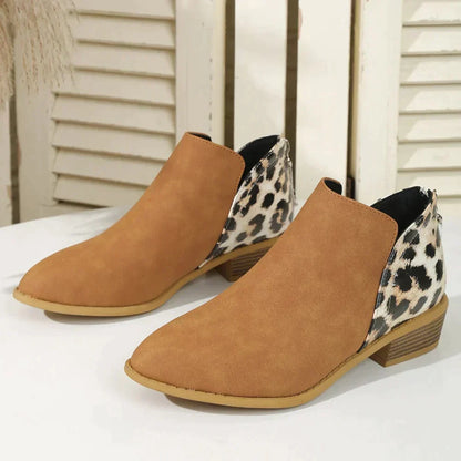 Retro Women's Boots – Stylish Vintage Ankle Boots for Casual Wear