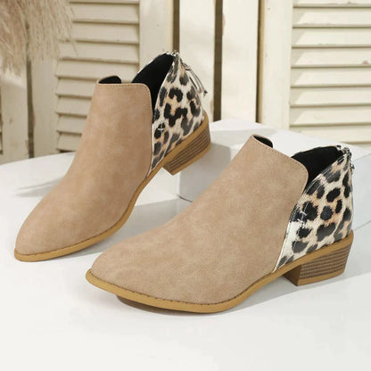 Retro Women's Boots – Stylish Vintage Ankle Boots for Casual Wear