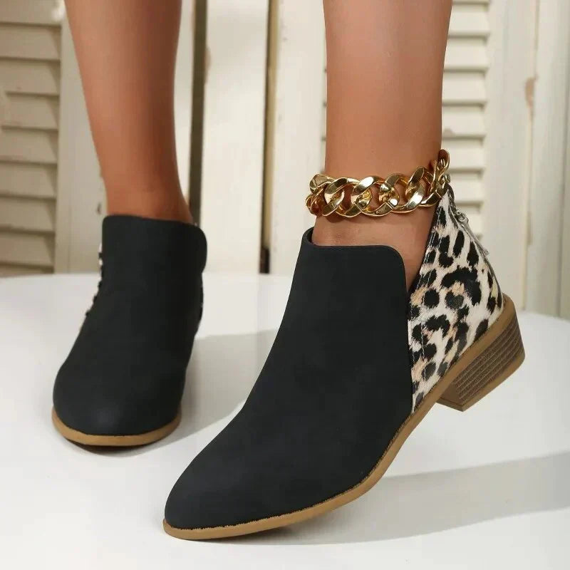 Retro Women's Boots – Stylish Vintage Ankle Boots for Casual Wear