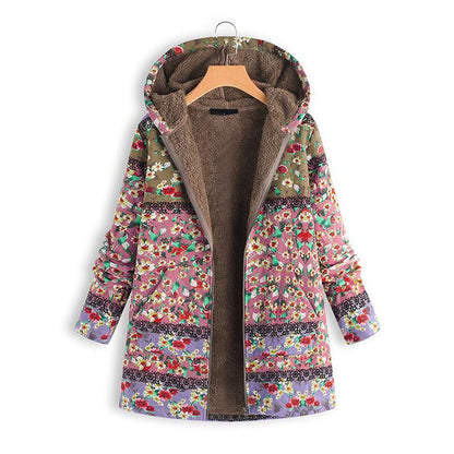 Floral Jacket for Women – Lightweight Spring Jacket with Stylish Design