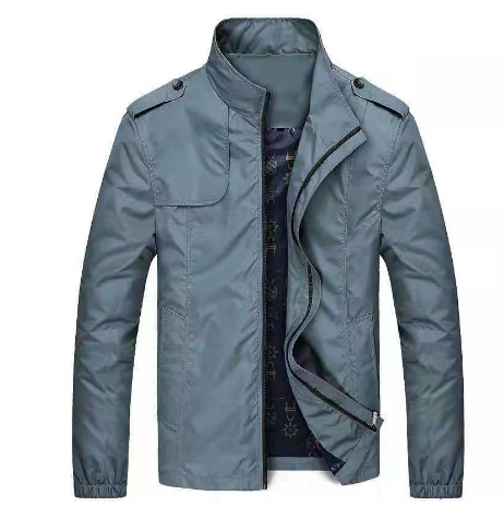 Men's Zip-Up Jacket – Lightweight Casual Outerwear for All Seasons