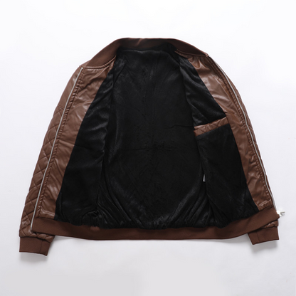 Men's Leather Jacket – Modern Stylish Outerwear for Casual and Formal Wear